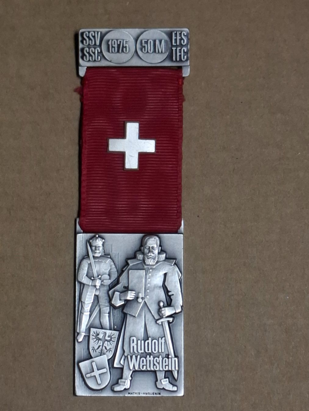 Medaglie: Rudolf Wettstein (D322) – Usato da Schwanden GL venduto da Suvorov 2