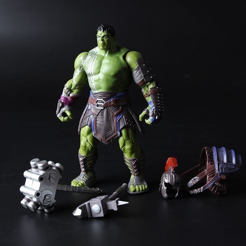 Statuette: HULK SCHWER BEWAFFNET - FIGUR 19cm - HULK AVENGER - BANNER – Nuovo e nell'imballaggio originale da Kriens venduto da swissgadget 1
