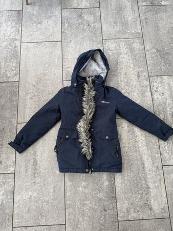 Trollkids Winterjacke blau 128