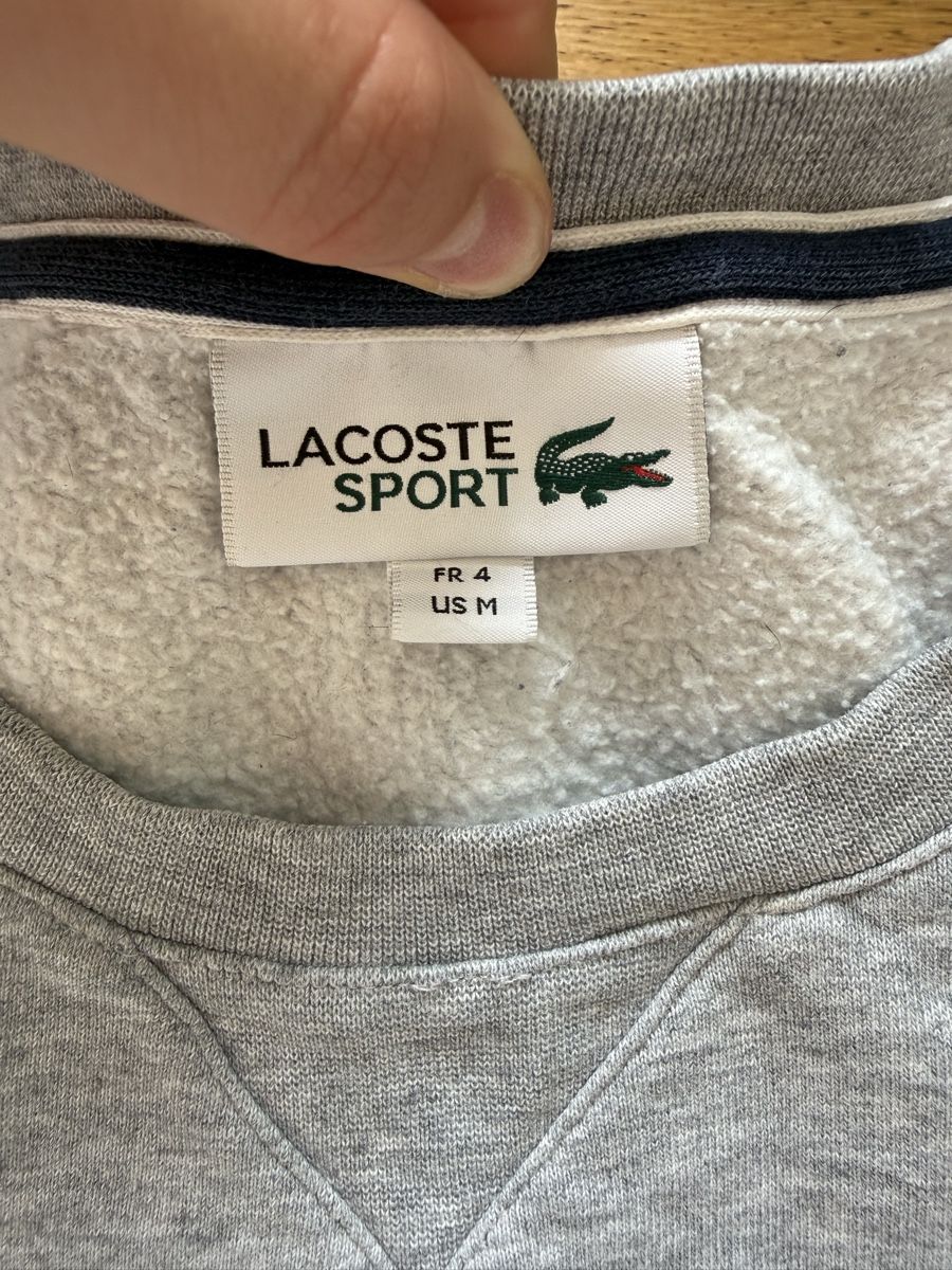 Lacoste Maglioni & Felpe: Lacoste Pullover grau Grösse L – Usato da Zollikofen venduto da mara_2002 1
