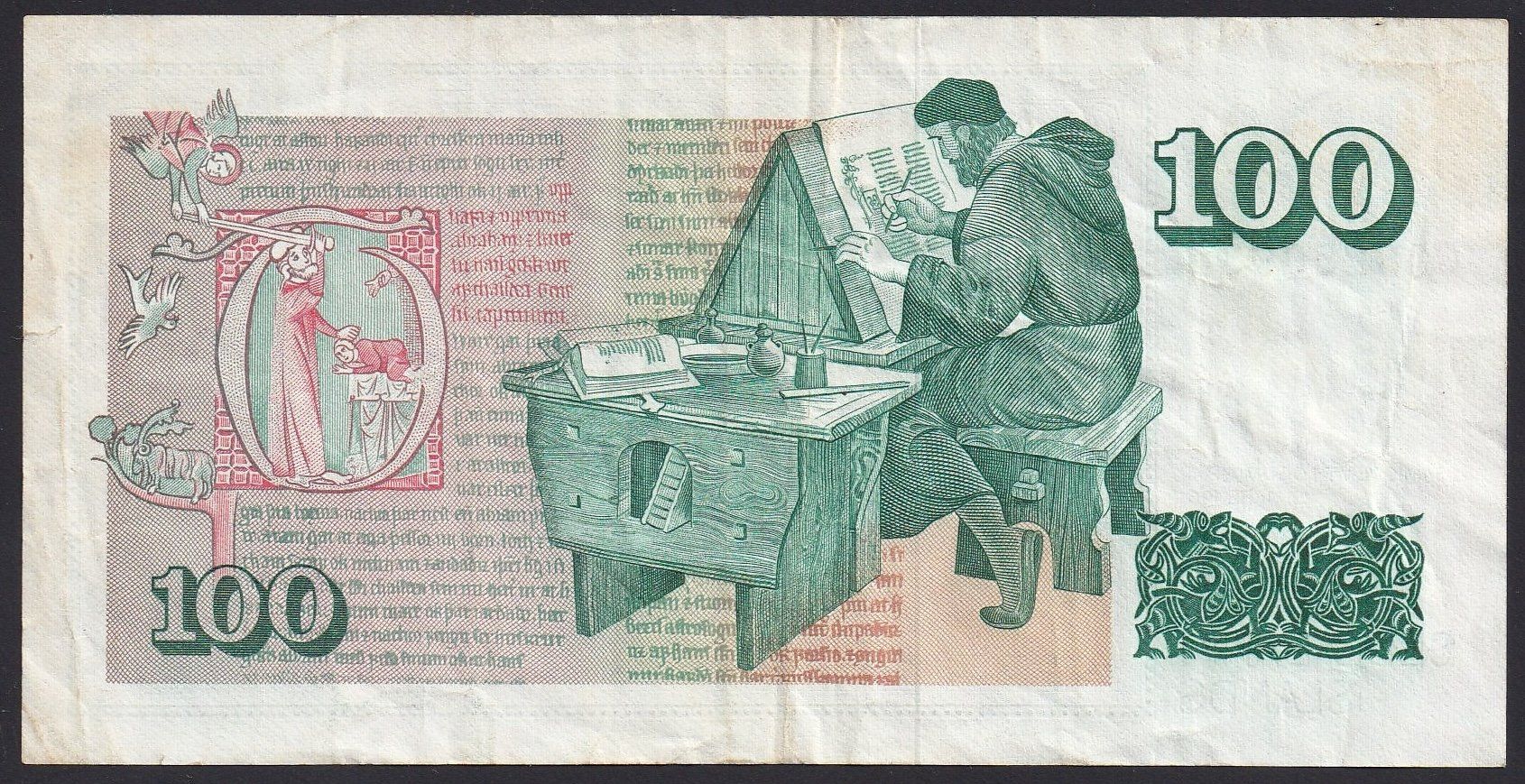 Banconote: Island 100 Kronur 1981 – Usato da Brugg AG venduto da banknoten_muesli 1