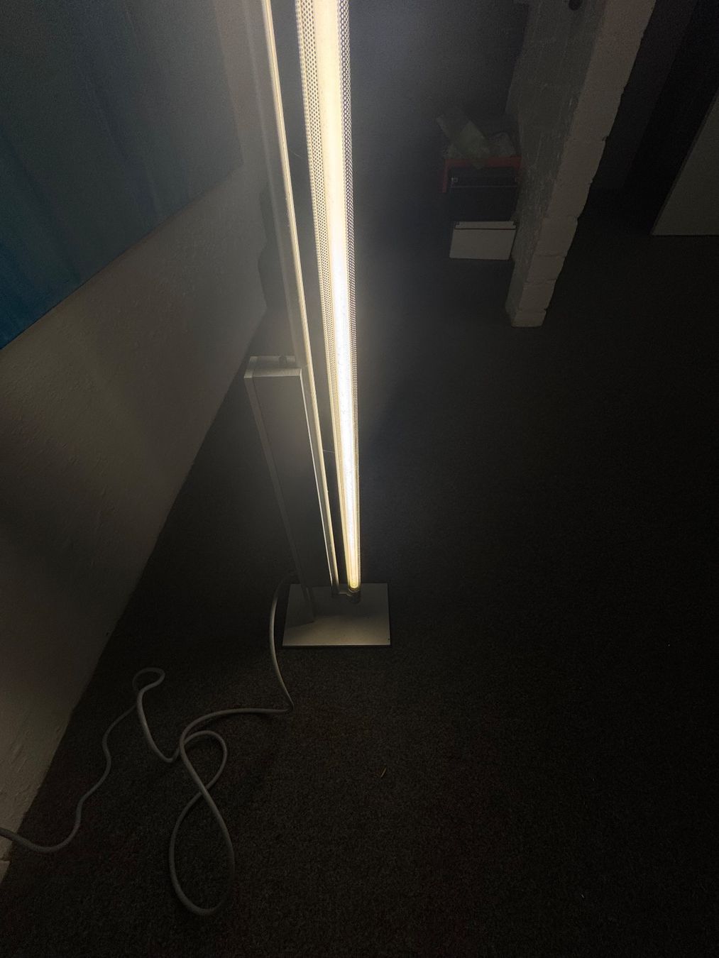 Lampen: Stehlampe grau – Gebraucht aus Basel von VIO100