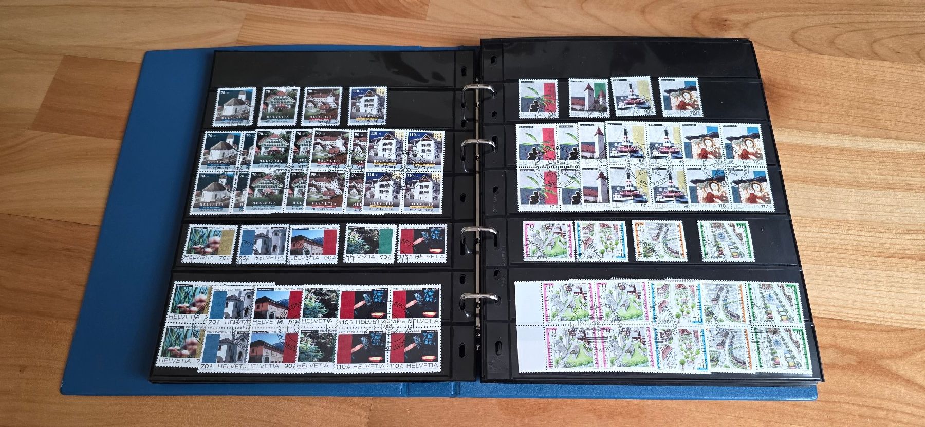 Alle Briefmarken: Briefmarken Pro Patria 1936 - 2014 – Gebraucht aus Wettswil von Schnuebe 3