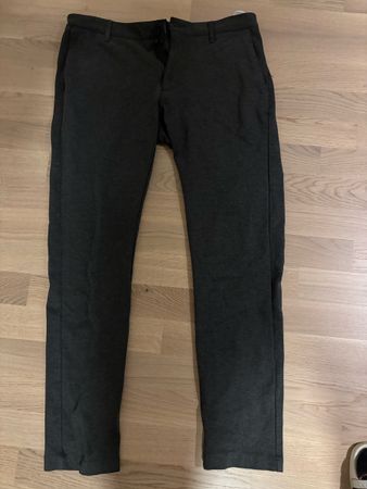 Stoffhose dunkelgrau