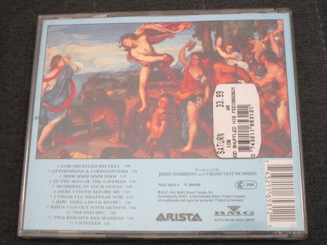 CDs: Crash Test Dummies - God Shuffled His Feet CD – Gebraucht aus Olten von Disc-Ausverkauf 1