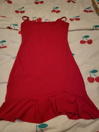Coctailkleid gr s rot neu