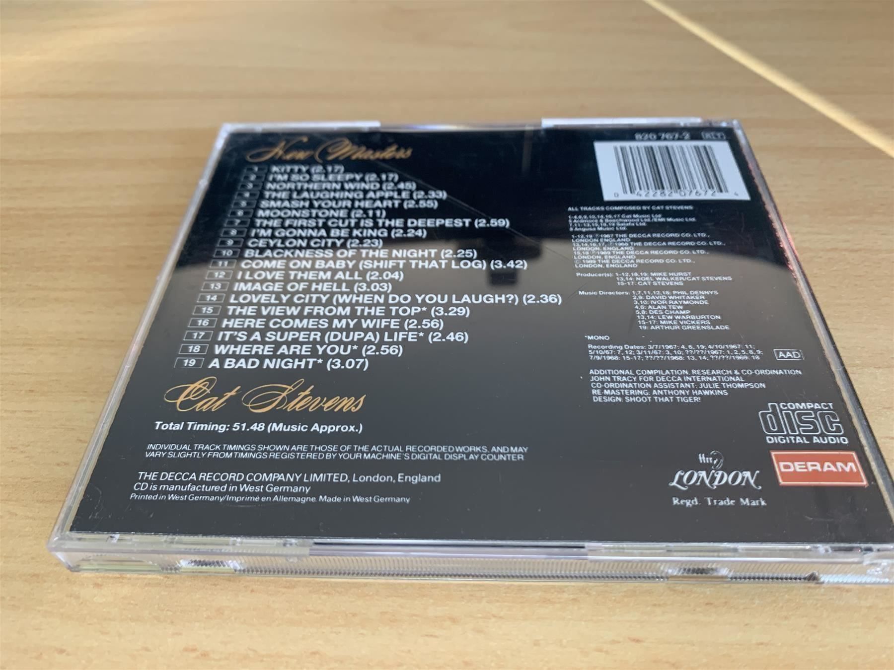 CD: Cat Stevens – New Masters – Usato da Rikon im Tösstal venduto da Alpenmutz 1