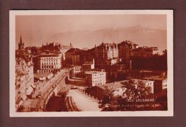 LAUSANNE - Garnd Pont - 1928