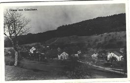Gruss aus Gündisau ZH Dorfansicht