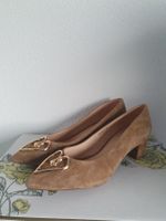 Schuhe Herzensglück, Leder, Größe 40, beige