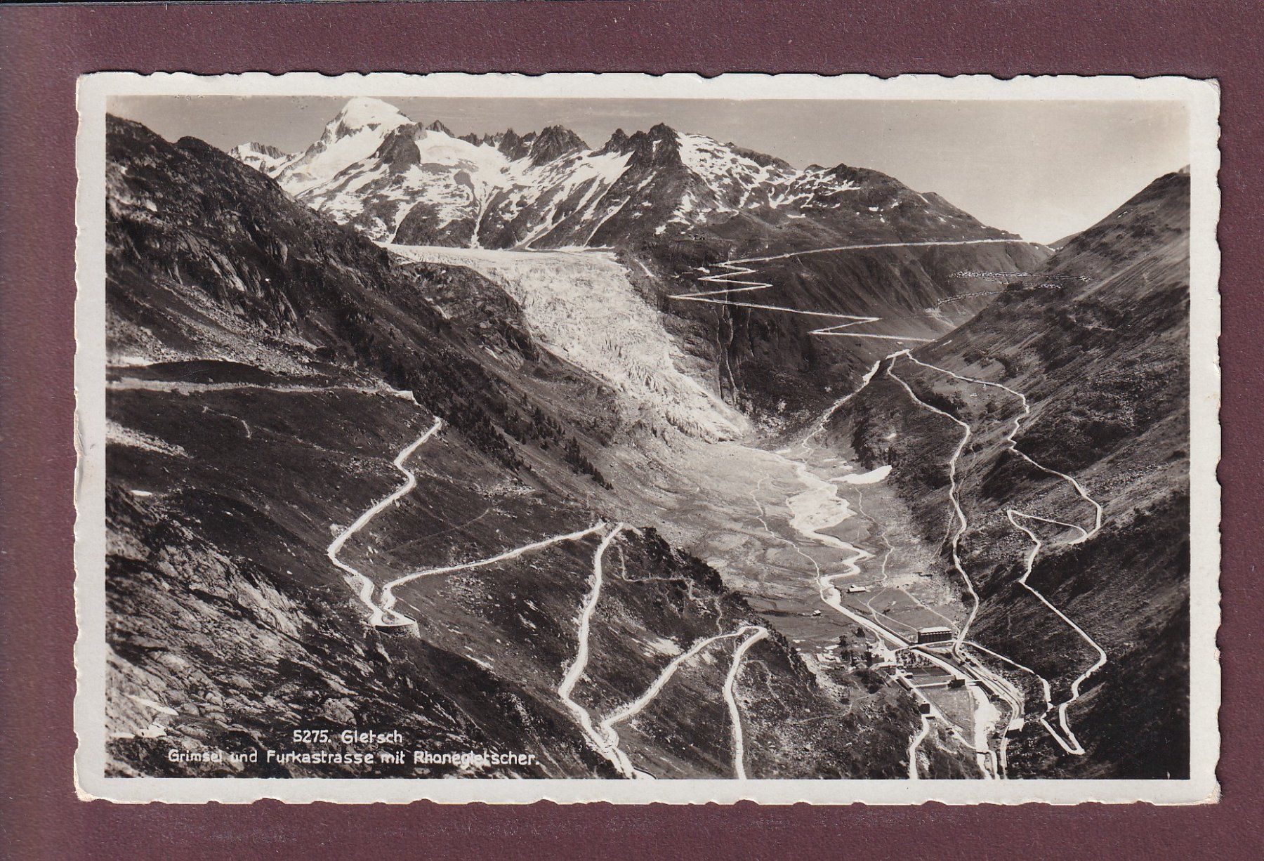 Cartes postales: GLETSCH - Rhonegletscher – D'occasion à Pully par nicecards