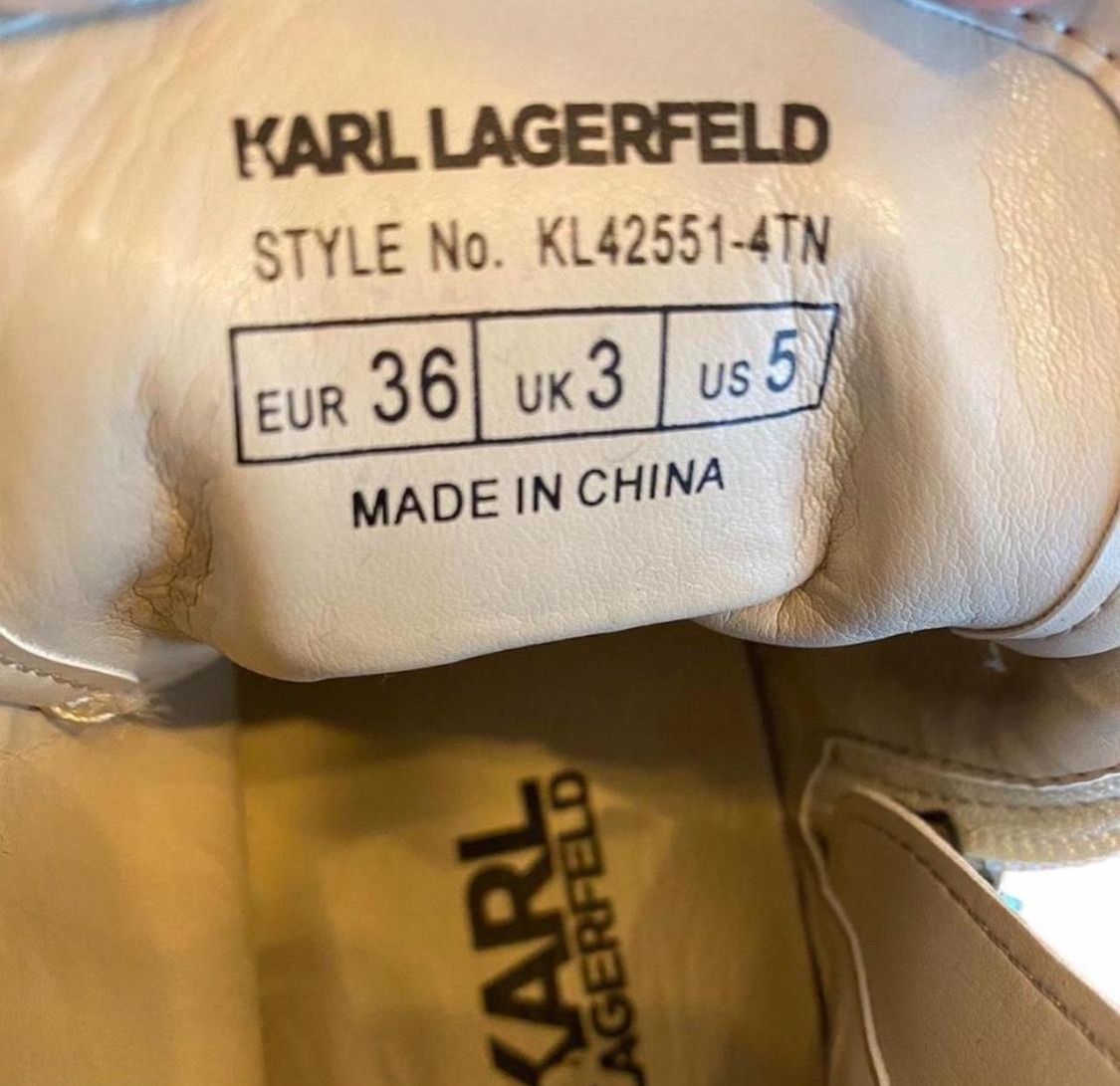Karl Lagerfeld Scarpe da donna: Karl Lagerfeld Boots – Nuovo (secondo la descrizione) da Lyss venduto da DeaDiLuna 4