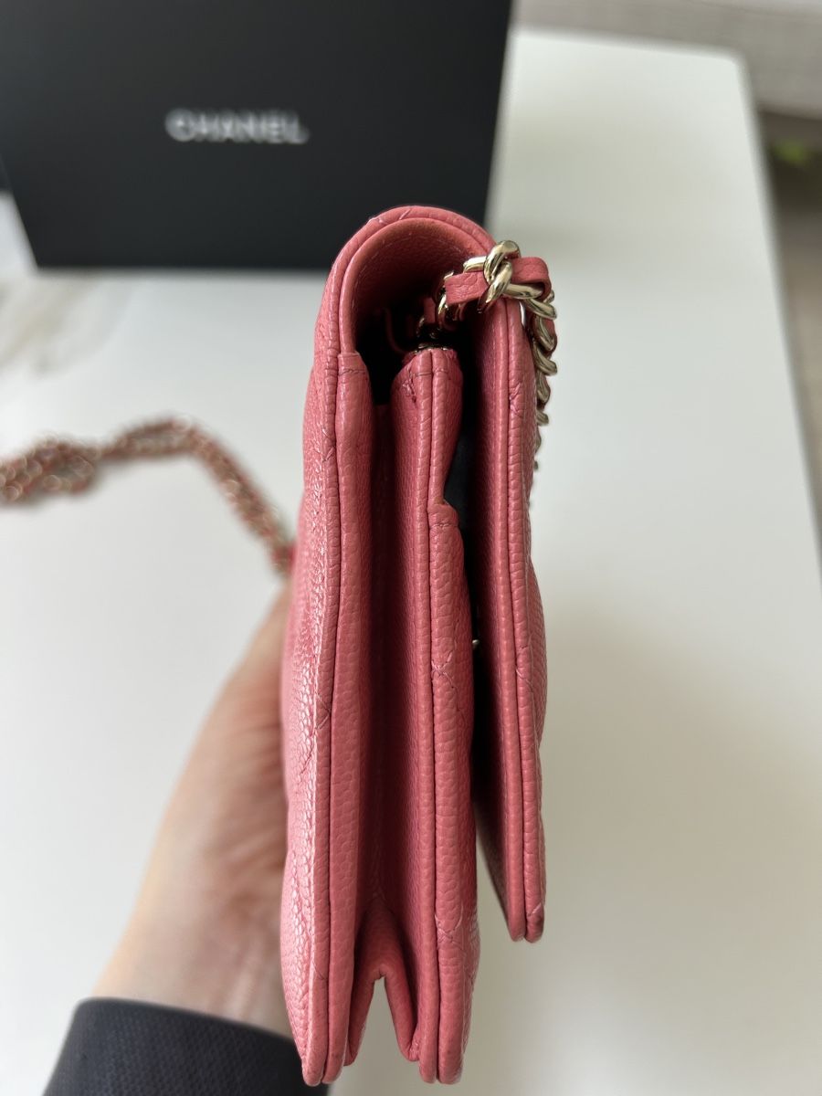 Chanel Borse da donna: Chanel Wallet on Chain, Pink Caviar – Nuovo (secondo la descrizione) da Pfeffingen venduto da Eva_GoVintage 3