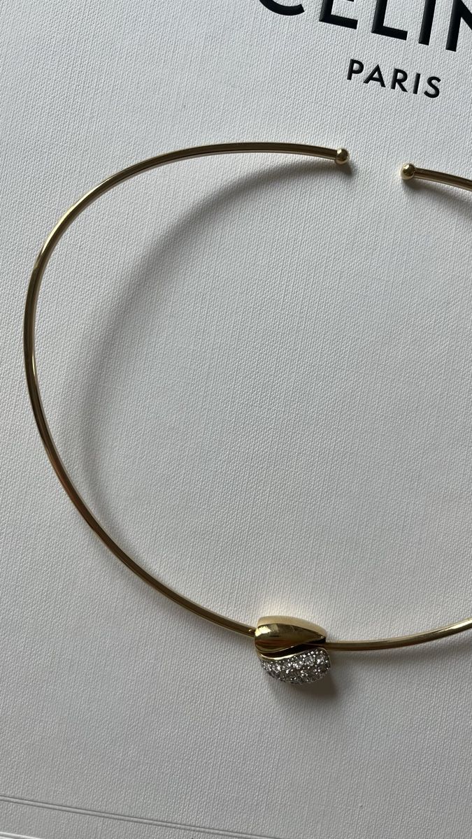 Pierre Lang Colliers: Collier Pierre Lang rigido oro giallo con diamanti e pendent – D'occasion à Lugano par yul_fhg2 7