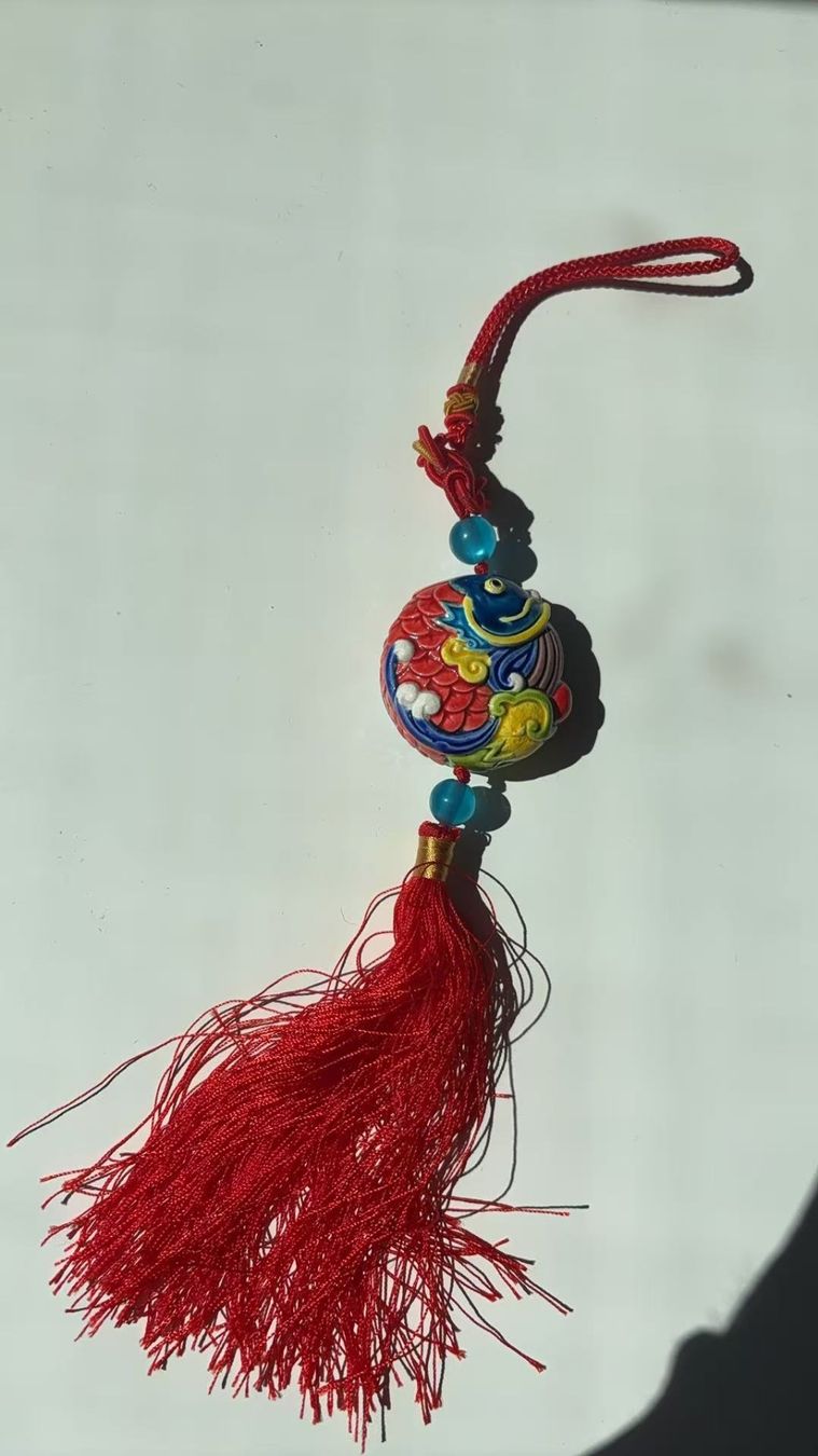 Tutte le decorazioni: Chinesischer Glücksanhänger mit Quaste – Usato da Niederweningen venduto da zw4_s78j 2