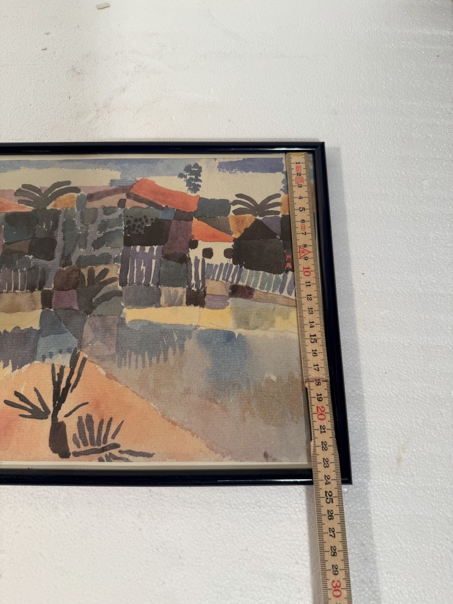 Dipinti: Paul Klee Watercolour Landscape – Usato da Lausanne venduto da vas_mbk2 4