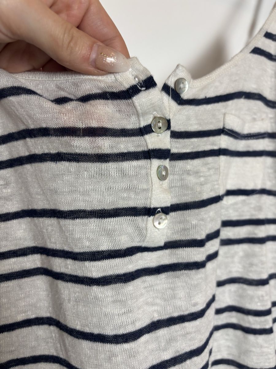 Maddison Top: vintage striped tank top – Usato da Leissigen venduto da lamooniade 2