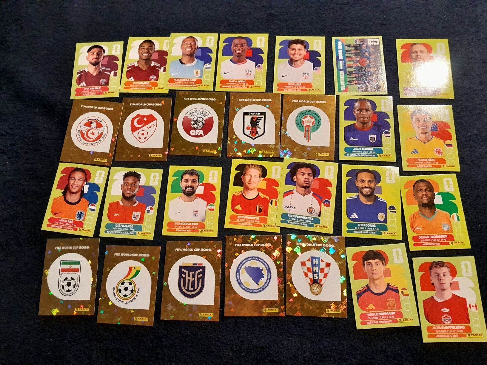 Panini Carte collezionabili: panini wm 2026 versch.sticker – Nuovo (secondo la descrizione) da oekingen venduto da beauty1964