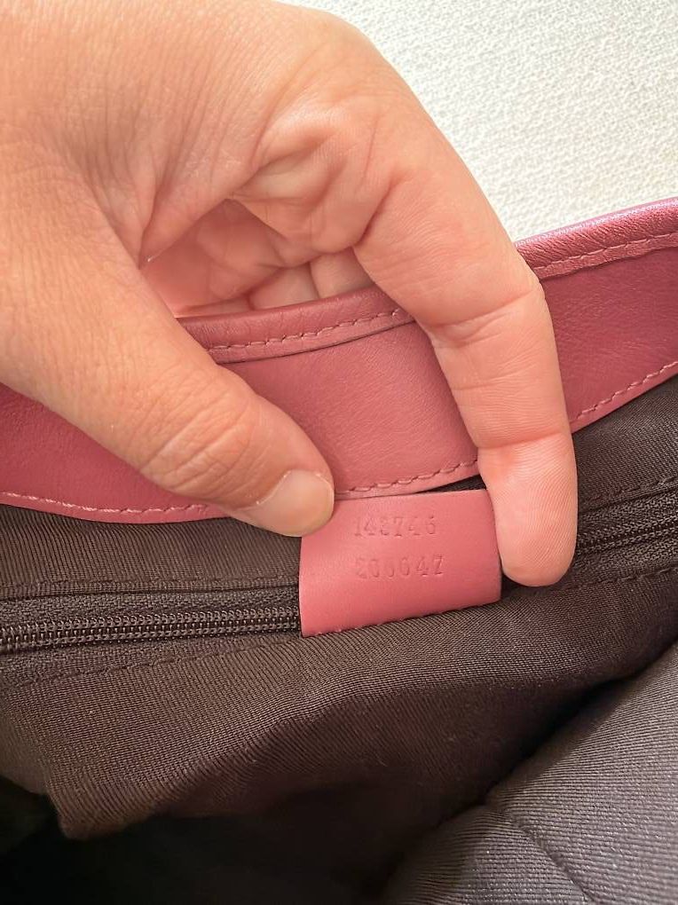 Gucci Borse: Gucci Jackie Rosa Pink Monogram – Usato da Zürich venduto da charnie 4