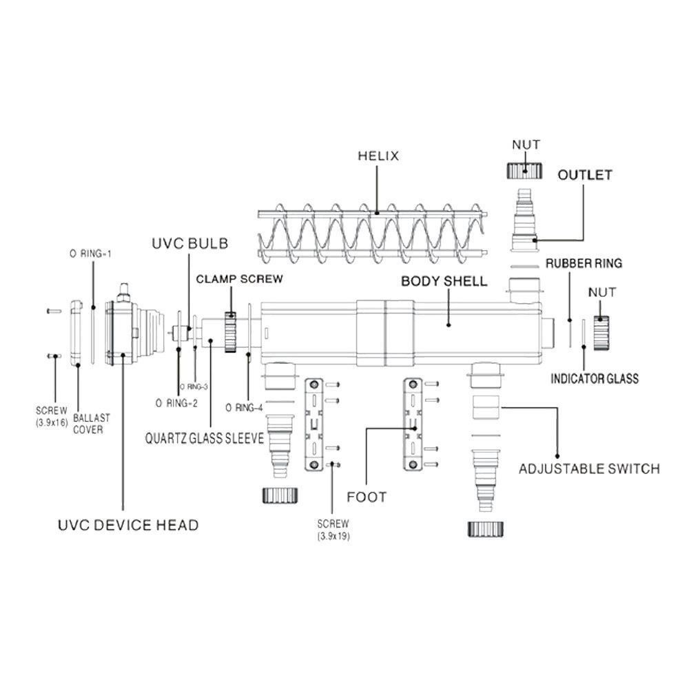 Pumpen & Teile: SunSun CUV-224 Teichklärer Wasserklärer – Neu und originalverpackt aus Bottighofen von zaap 6