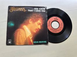 SANTANA CARLOS tolle Single You know that I love you France