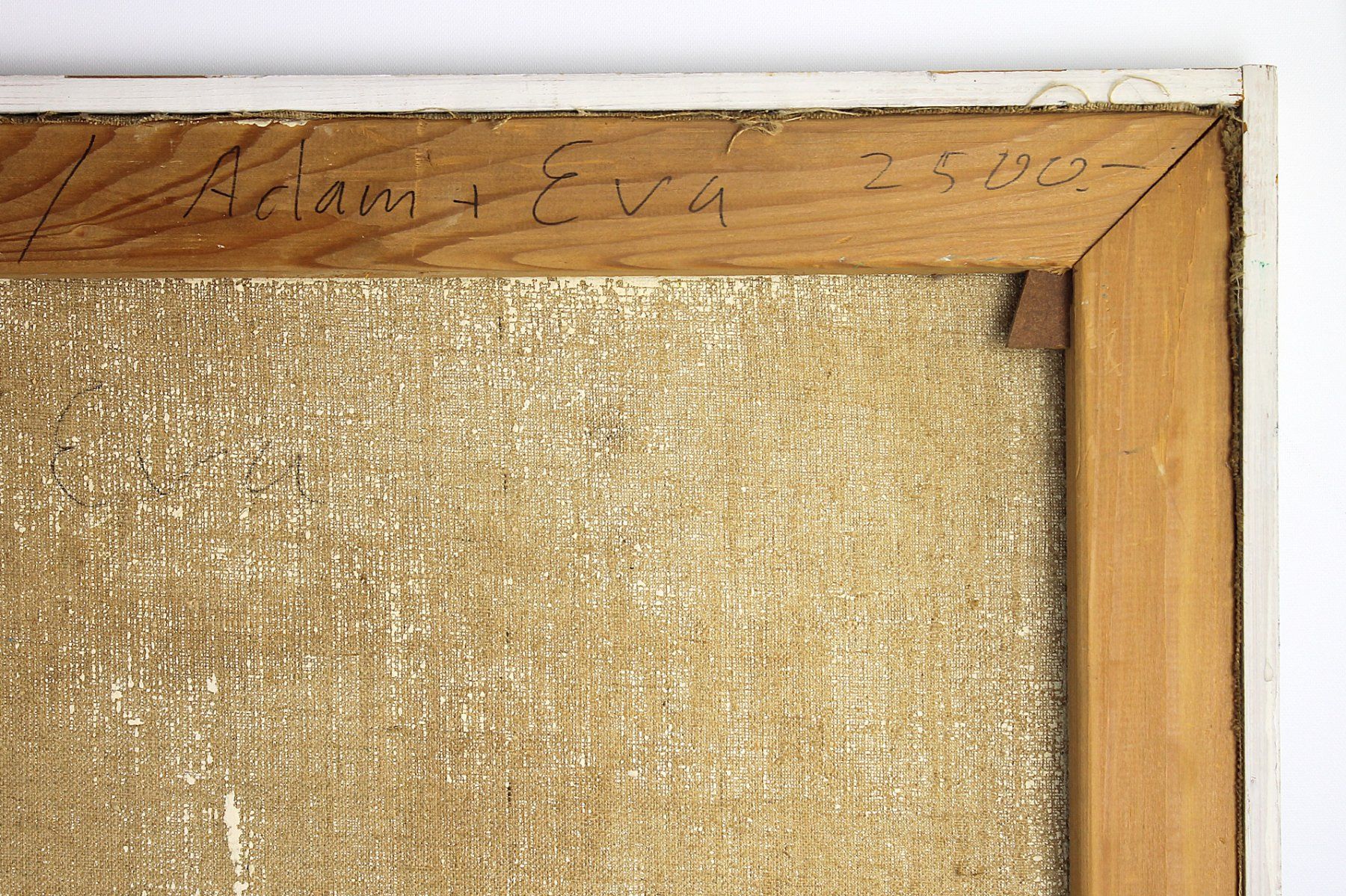 Dipinti: Ölbild "Adam + Eva" von Hans Weidmann – Usato da Reinach BL venduto da bk_brockireinach 2
