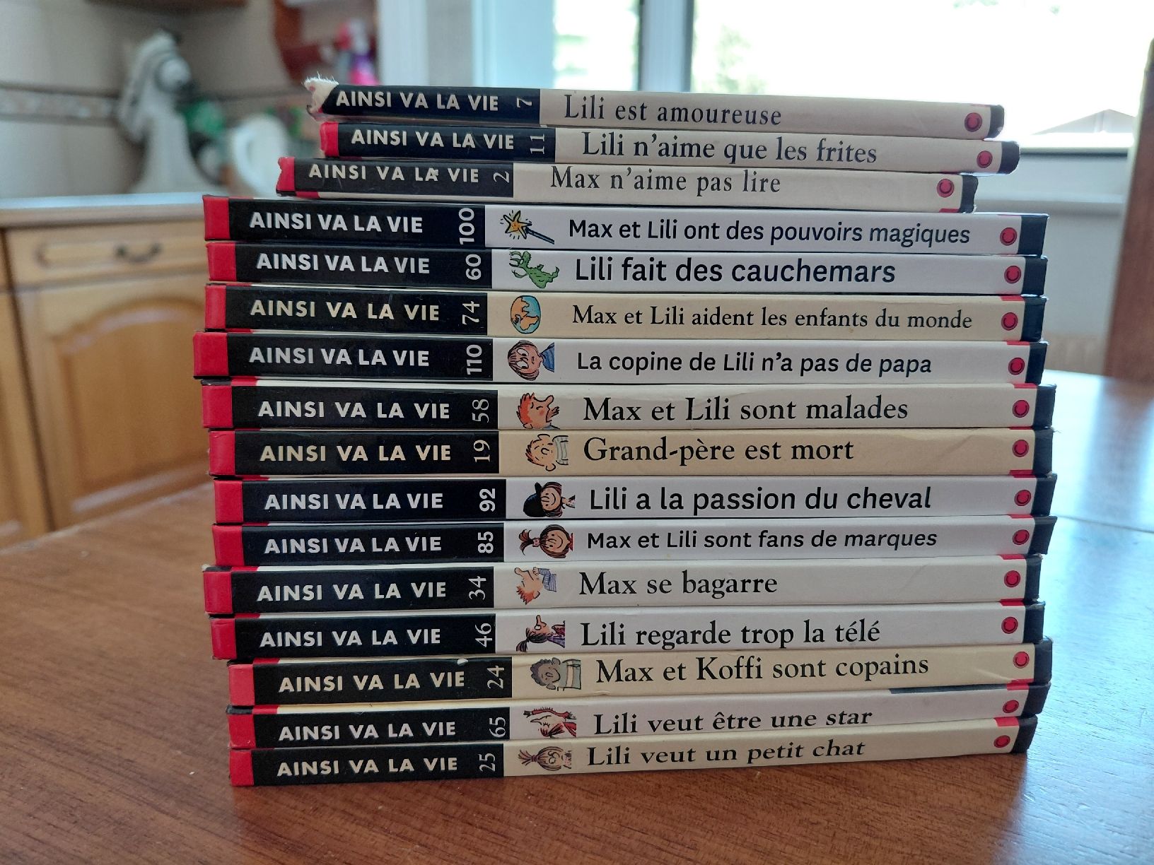 Livres: lot de 13 max et lili – D'occasion à conthey par Sarahaude1 1