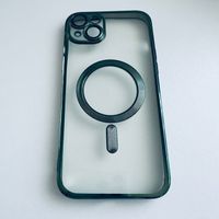 Schutzhülle Cover Grün mit Kamera Schutz für iPhone 14 Plus