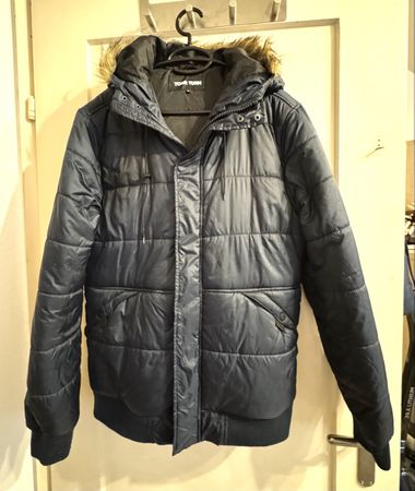 Dunkelblaue warme Jacke von YOURTURN, Grösse M