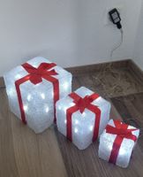 Weihnachtsbeleuchtung LED-Set Pakete Acryl 3 Stk. warmweiss