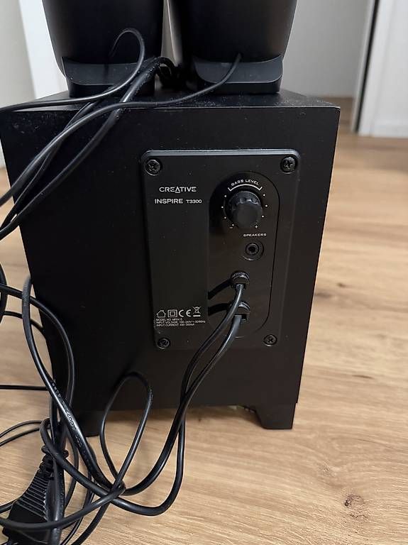 Casse acustiche: 2.1 Lautsprechersystem Creative Inspire T3300 – Usato da Niederuzwil venduto da Davidos155 1