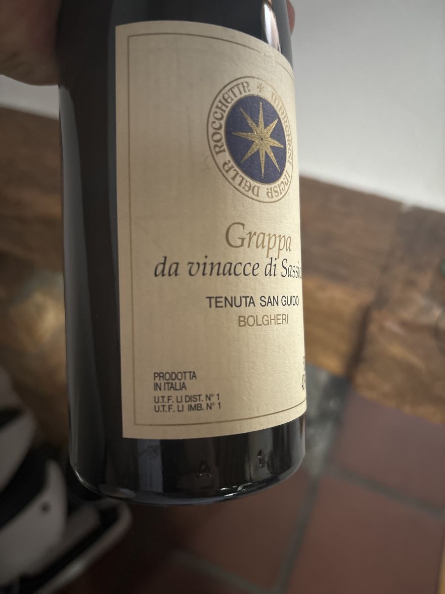 Bevande alcoliche: Grappa di Sassicaia – Nuovo e nell'imballaggio originale da Matran venduto da oli_6mym 2