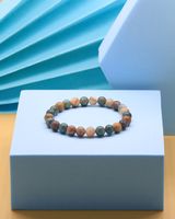 Elastisches Armband aus Ozeanjaspis