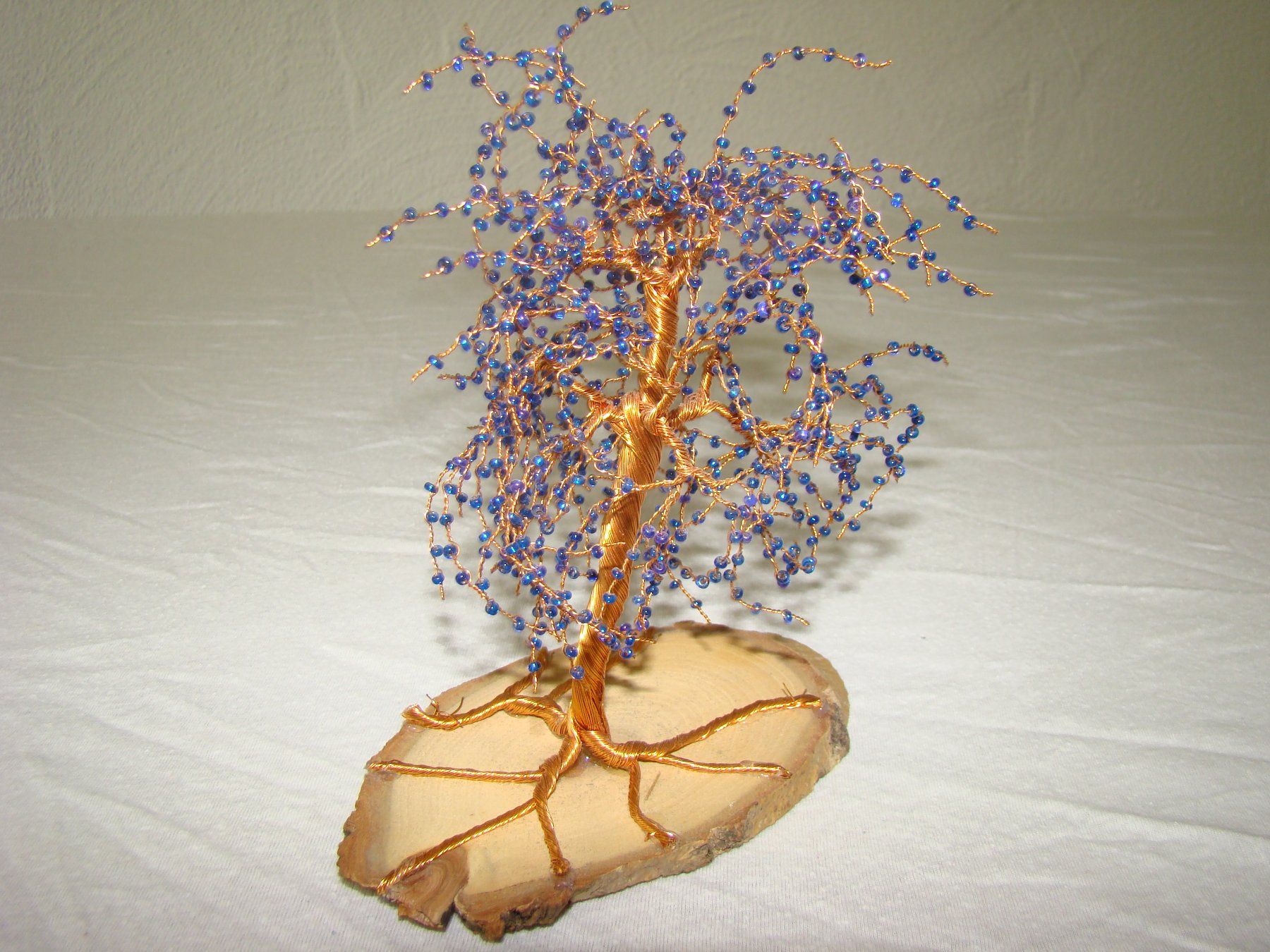 Tutte le decorazioni: Kupferbäumchen mit Glasperlen – Usato da Malters venduto da burzi 2