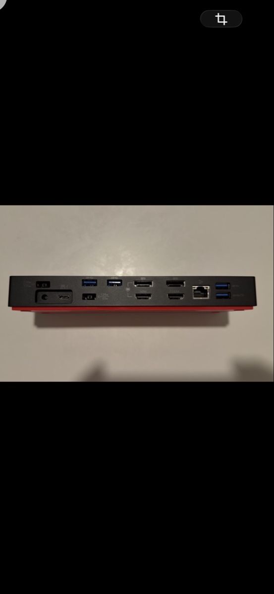 Lenovo Docking station: Lenovo Dockingstation Thunderbolt 3 Gen2 Netz 135W – Usato da Luzern venduto da chevy7779 1