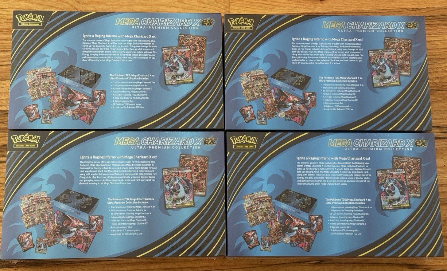 Pokémon Carte collezionabili: Mega Charizard X ex Ultra Premium Collection EN – Nuovo (secondo la descrizione) da Tegerfelden venduto da gar_p2kl 3