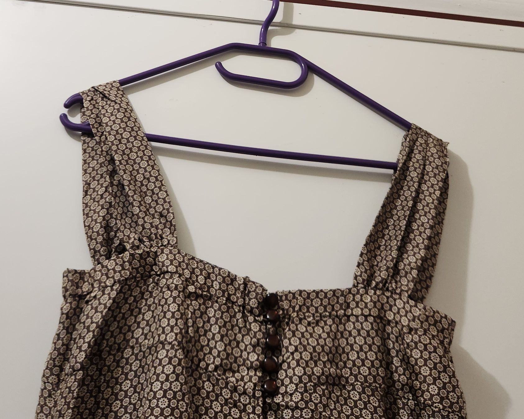 Maje Vestiti: Robe Maje MAEVA imprimée marron T1 – Usato da Niedergösgen venduto da Eva2410 3