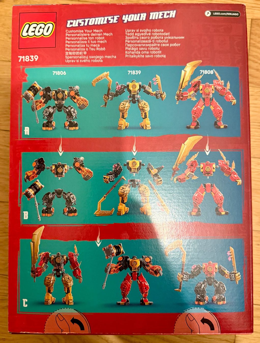 Lego Baukästen: Lego Ninjago 71839 - Arin's Spinjitzu Battle Mech – Neu (gemäss Beschreibung) aus Höri von PSMarinho 1