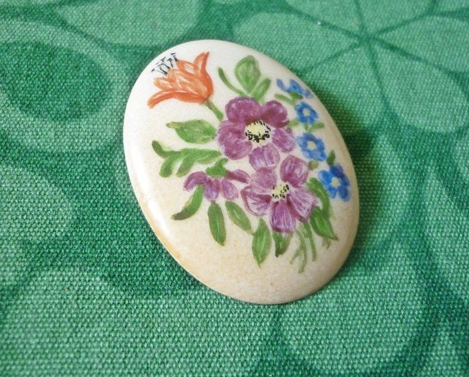 Broschen & Nadeln: Vintage Blumen Brosche - Anstecker – Gebraucht aus Adliswil von di_hans