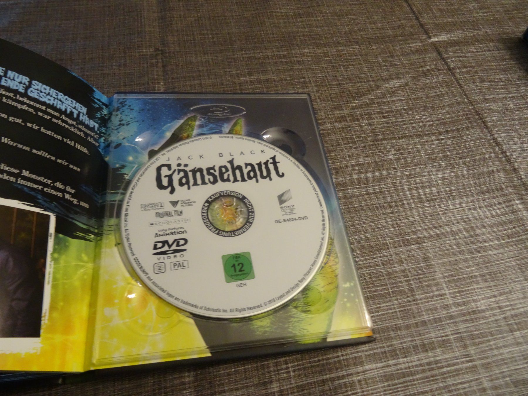 Tutti i DVDs: Gänsehaut - Blu-ray, DVD Mediabook – Usato da Olten venduto da Disc-Verkauf 2