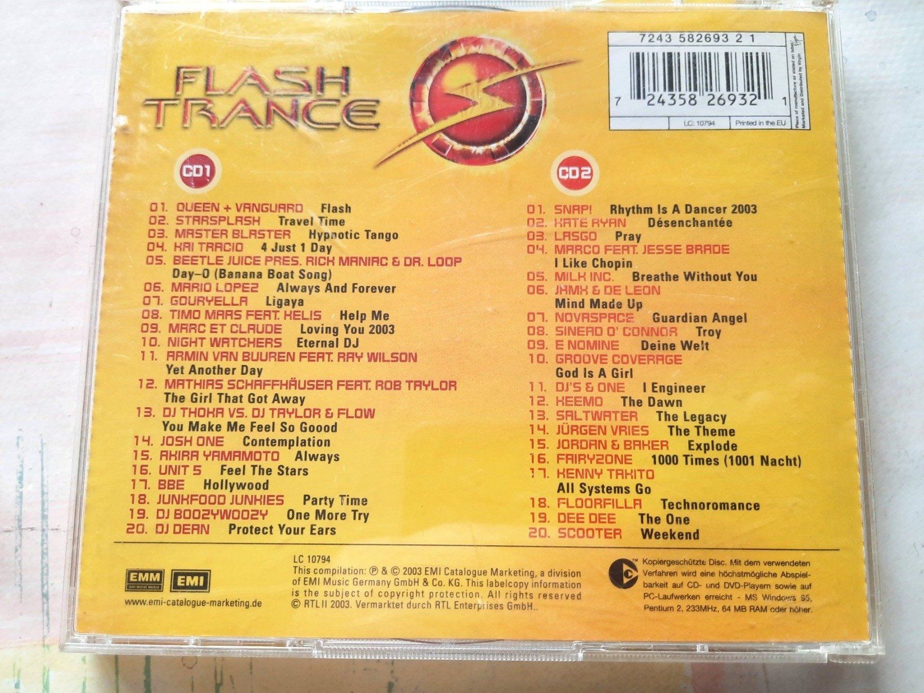 CDs: Cd Flash Trance double album  – D'occasion à Pully par bro_n52j 1
