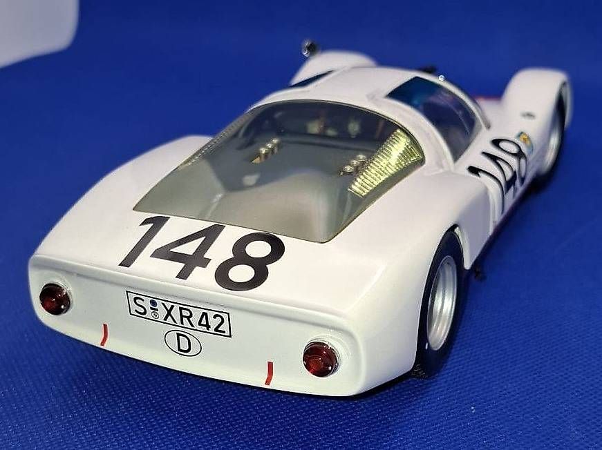 Porsche Modellini d'auto: Porsche 906 Targa Florio Sieger 1966 #148 – Nuovo e nell'imballaggio originale da Zürich venduto da Pinso2 4