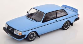 Volvo 240 Turbo Custom 1985 hellblau met. / schwarz     1:18