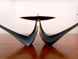 Vintage Leuchter Design Klaus Ullrich 50er Jahre Messing