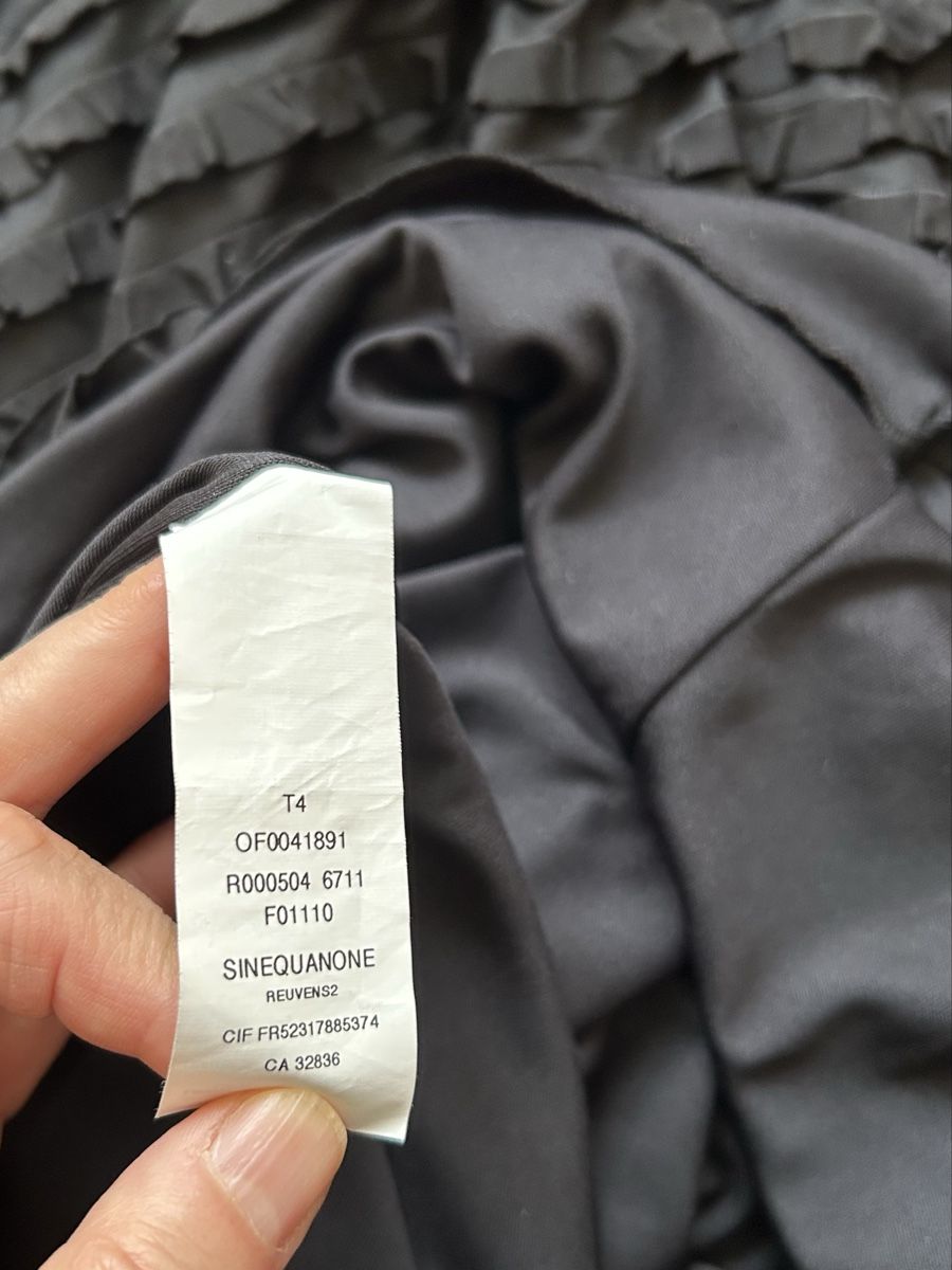 Vestiti: Robe noire Sinequanone T4 – Usato da Genève venduto da NipponiaNippon 4