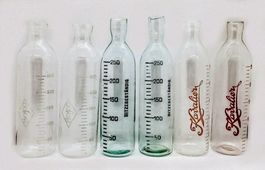6x Babyflasche 6x biberon Ostalgie Kavalier Bosco Jena DDR