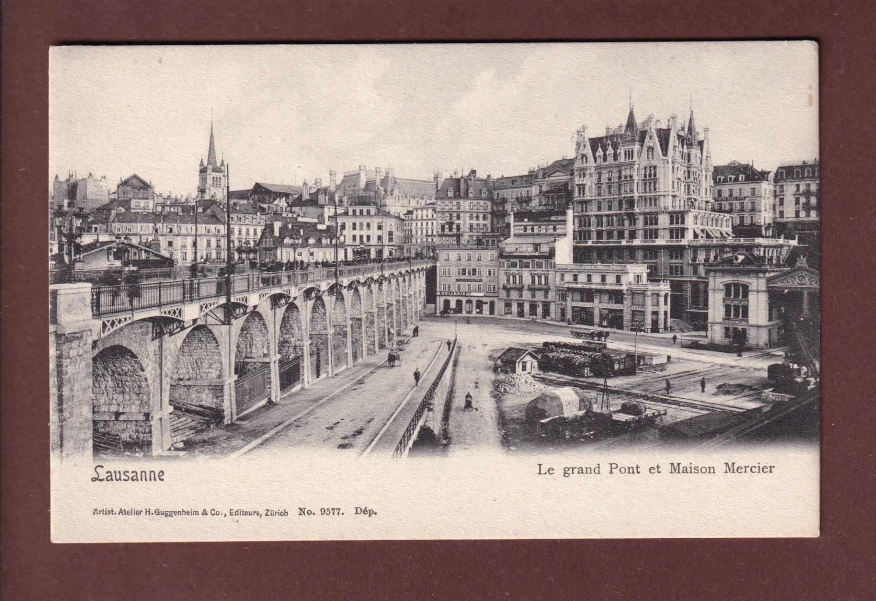 Cartes postales: LAUSANNE - Grand Pont - Flon – D'occasion à Pully par nicecards