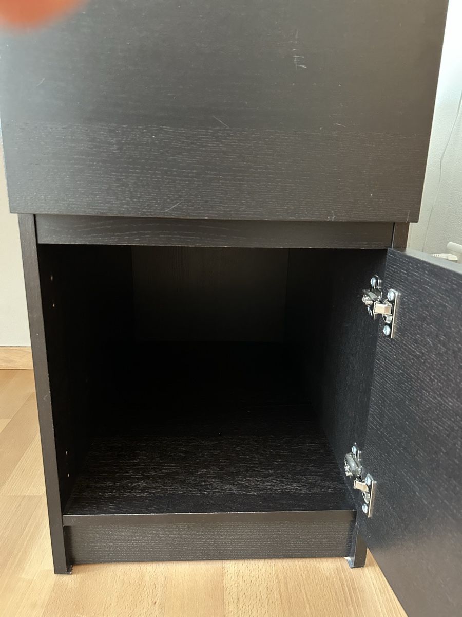 Ikea Bureaux: IKEA Schreibtisch schwarz mit Schublade – D'occasion à Oberrieden par bev01 6