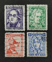 Niederlande 1928, Satz gestempelt