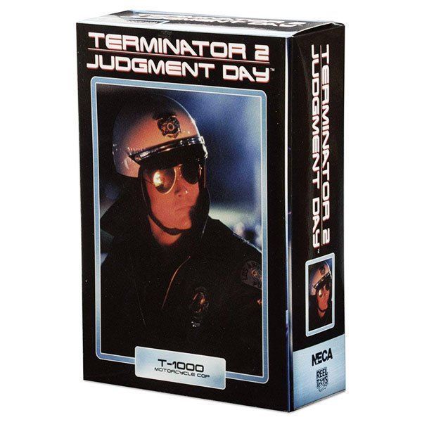 Statuette: NECA Ultimate Terminator 2 T-1000 (Motorcycle Cop) Actionfig – Usato da Zofingen venduto da ActionSpielzeug 8